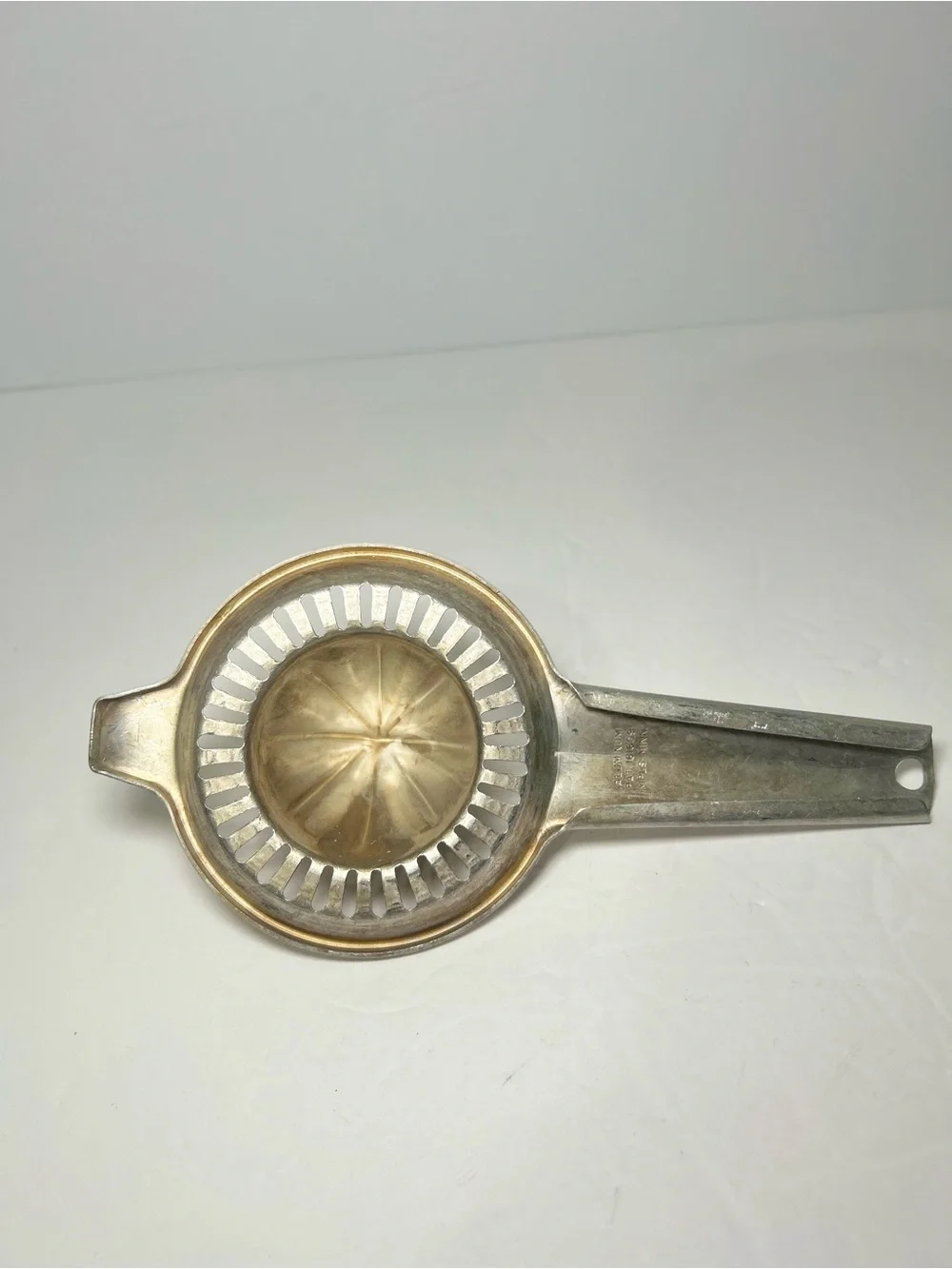 Vintage FOLEY Orange Juice Lemon Citrus Reamer Squeezer Juicer Aluminum Metal